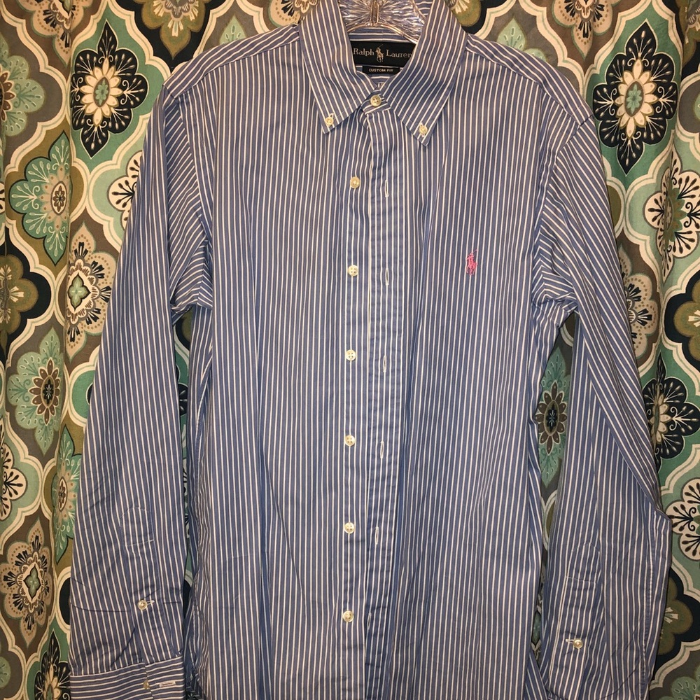 Ralph Lauren EUC button down!!